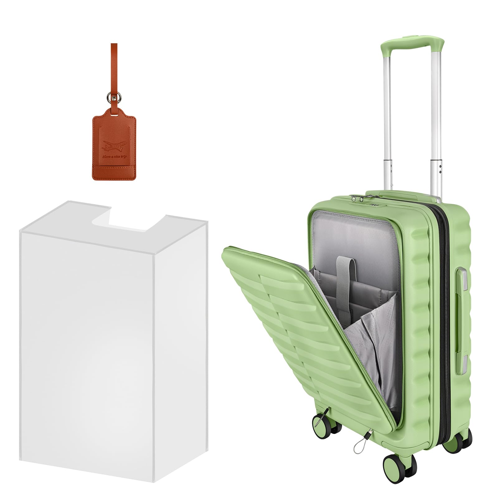 3-Piece Hardside Spinner Luggage Set