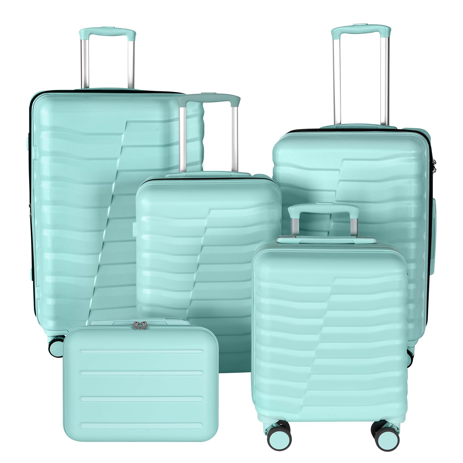 3-Piece Hardside Spinner Luggage Set