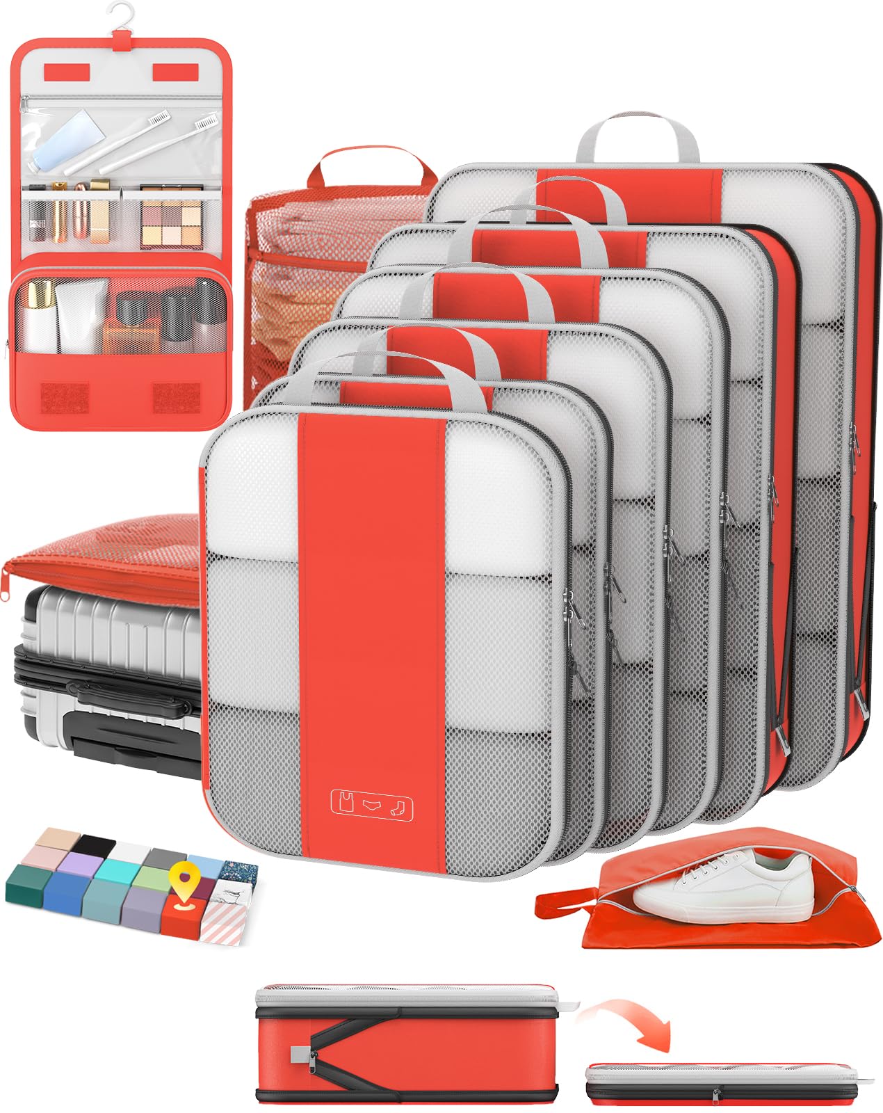 OlarHike Compression Packing Cubes