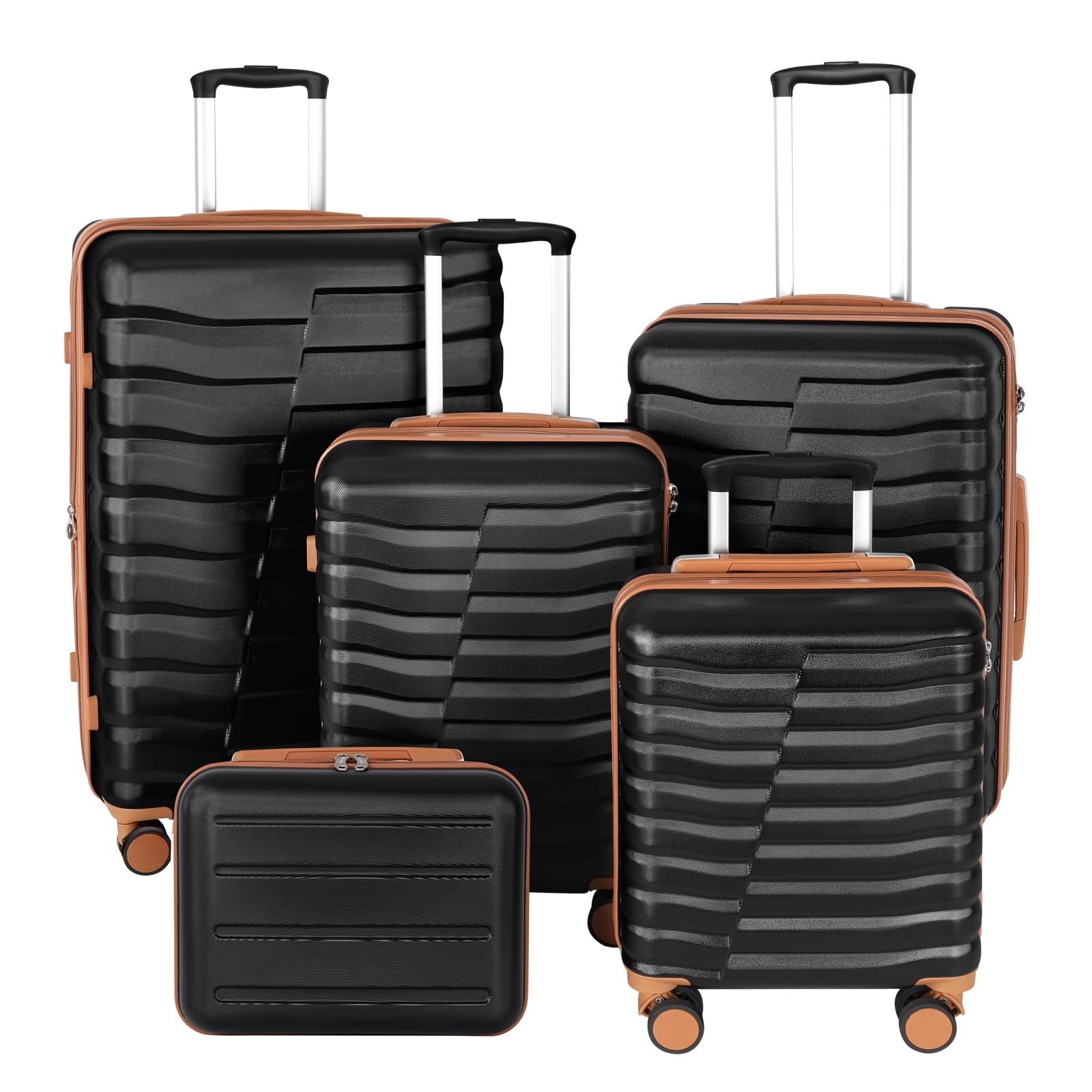 3-Piece Hardside Spinner Luggage Set
