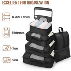Travel Packing Cubes Set