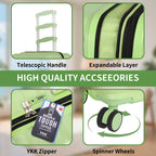 3-Piece Hardside Spinner Luggage Set