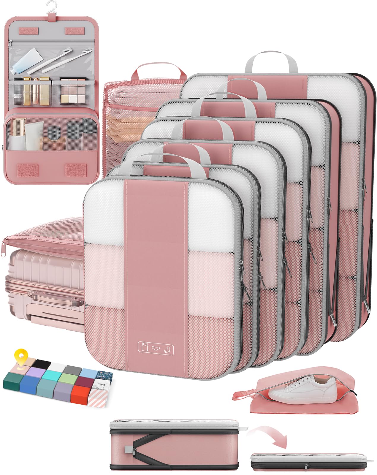 OlarHike Compression Packing Cubes