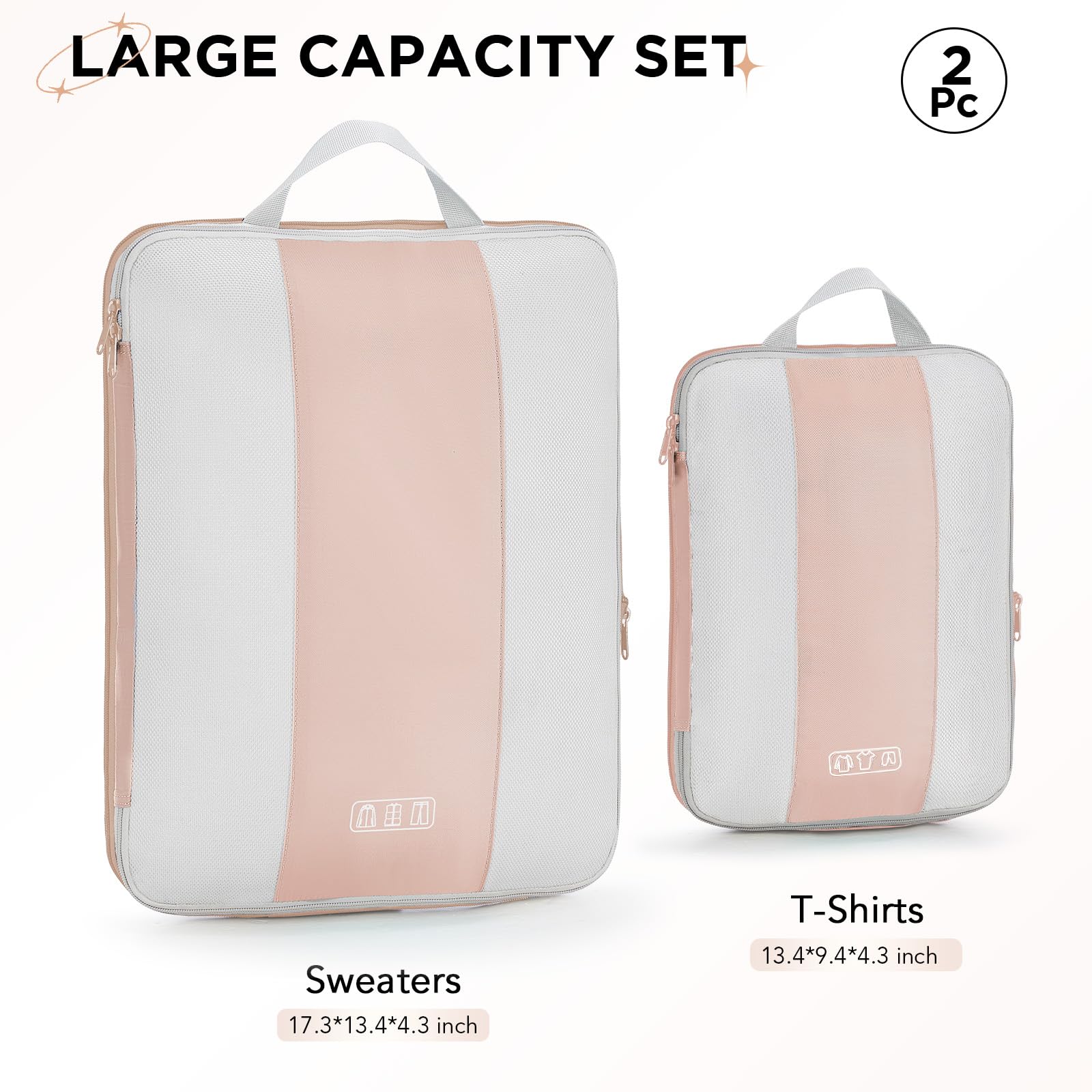 OlarHike Compression Packing Cubes