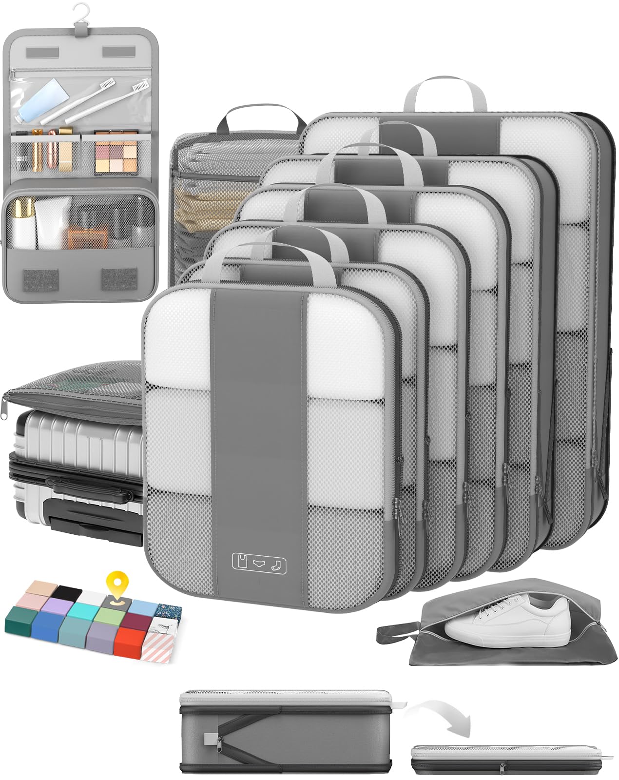 OlarHike Compression Packing Cubes