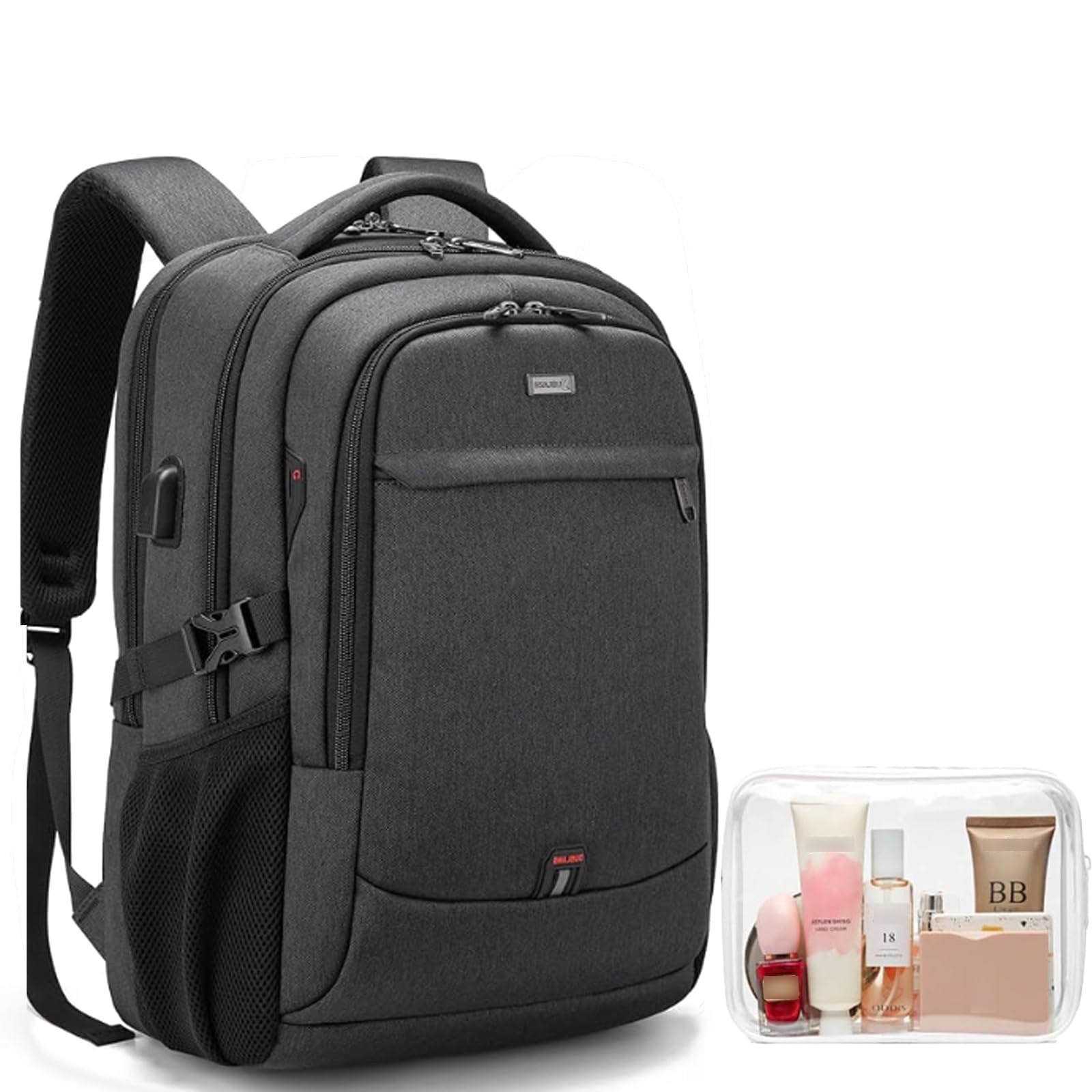 17" Water-Resistant Laptop Travel Backpack