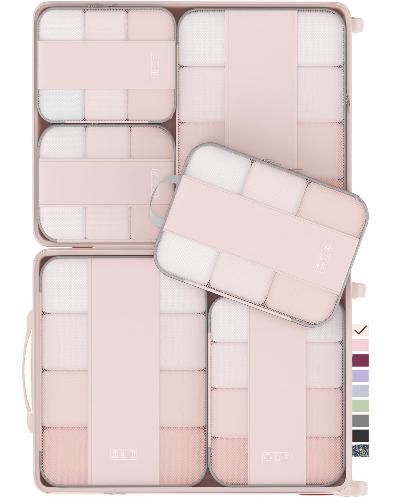 OlarHike Compression Packing Cubes
