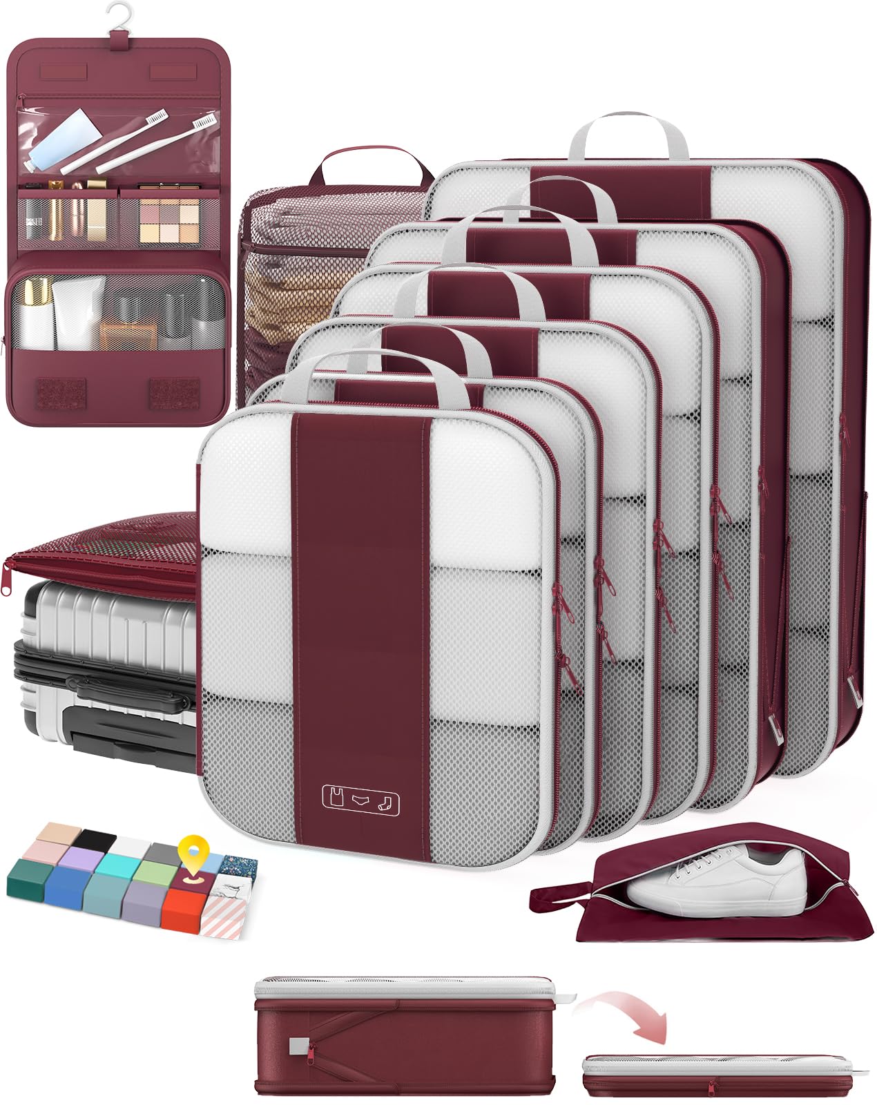 OlarHike Compression Packing Cubes