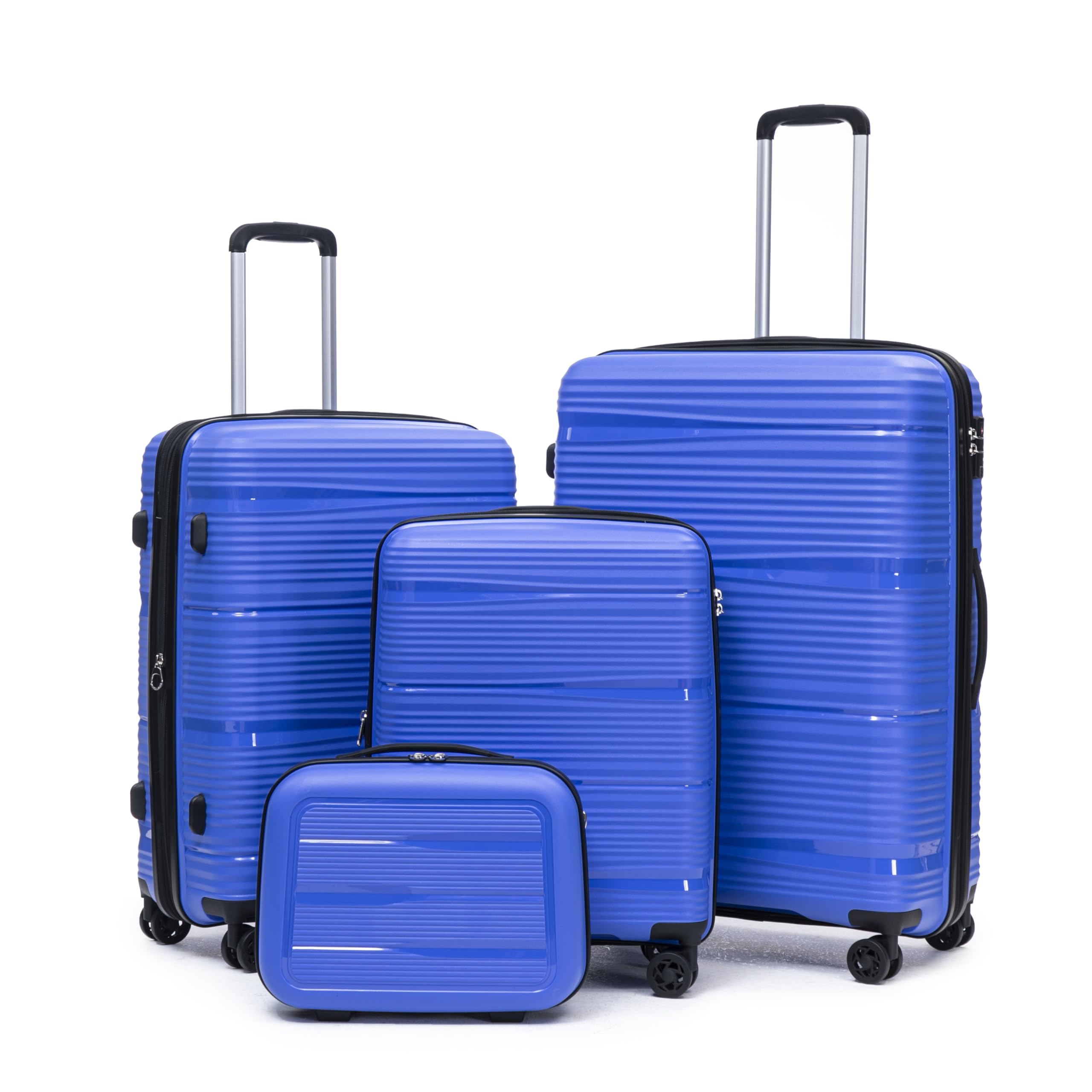 4-Piece Expandable Hardside Spinner Luggage Set