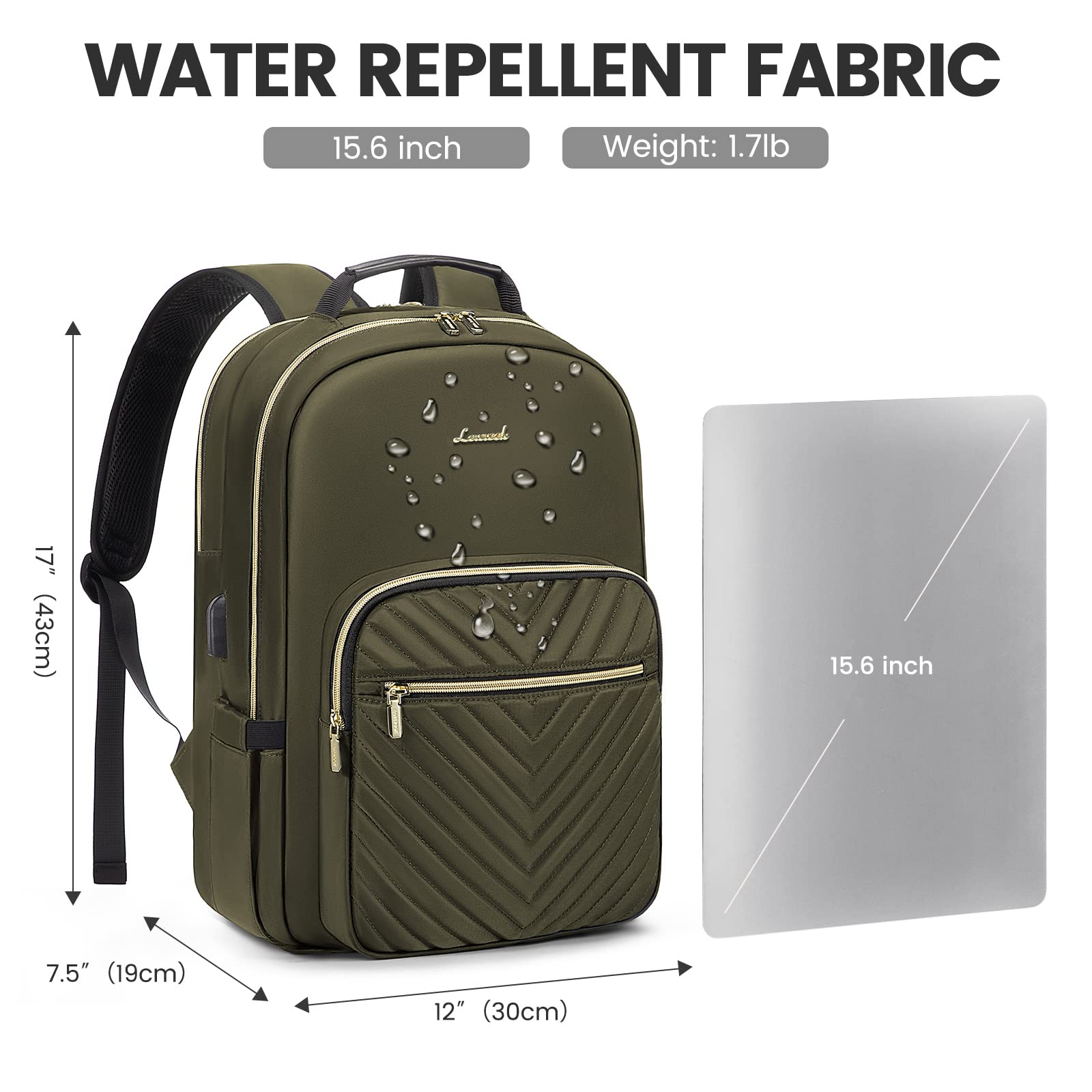 Laptop Travel & Work Backpack for Women