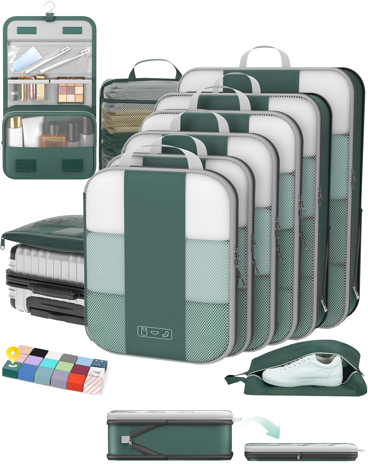 OlarHike Compression Packing Cubes