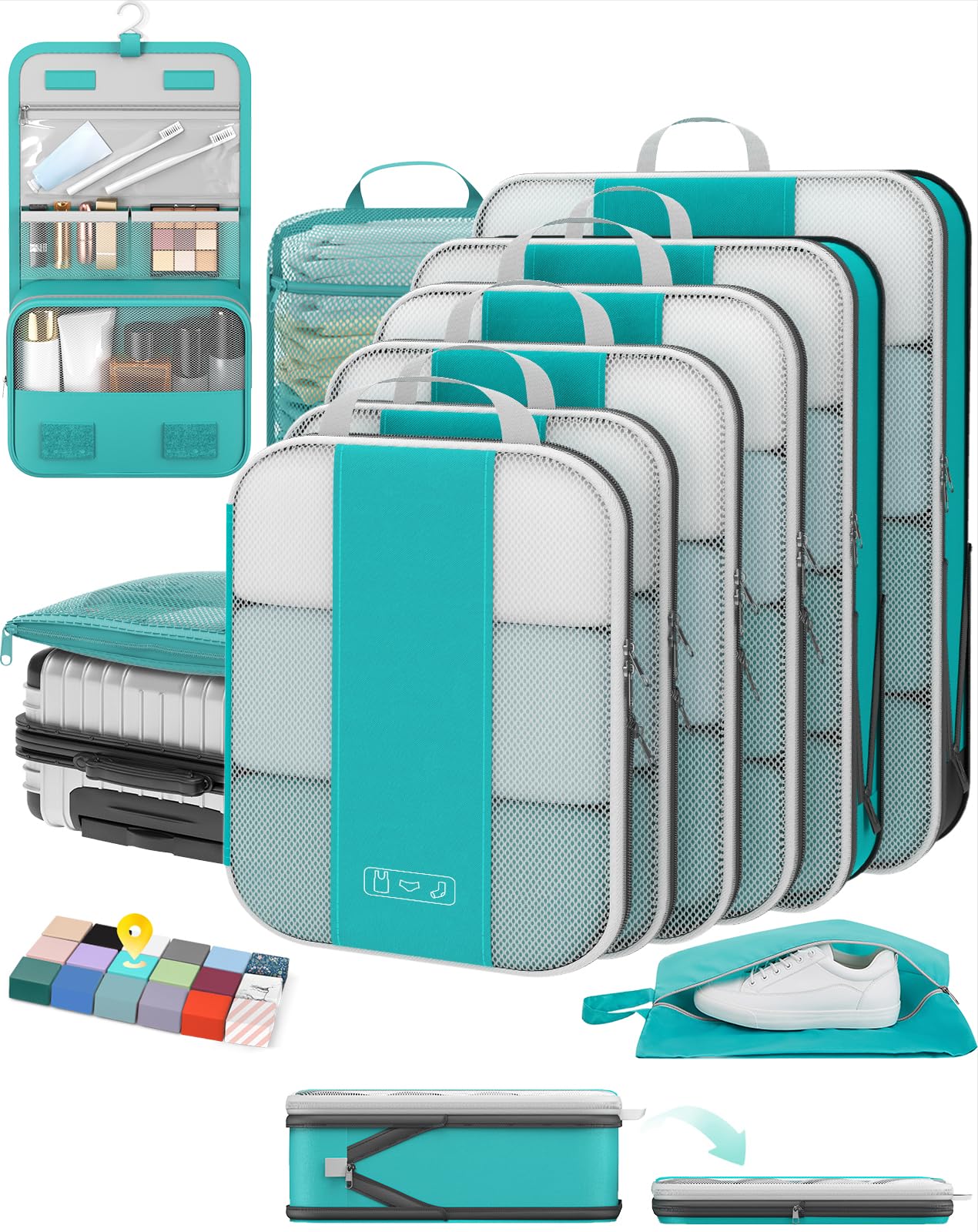 OlarHike Compression Packing Cubes