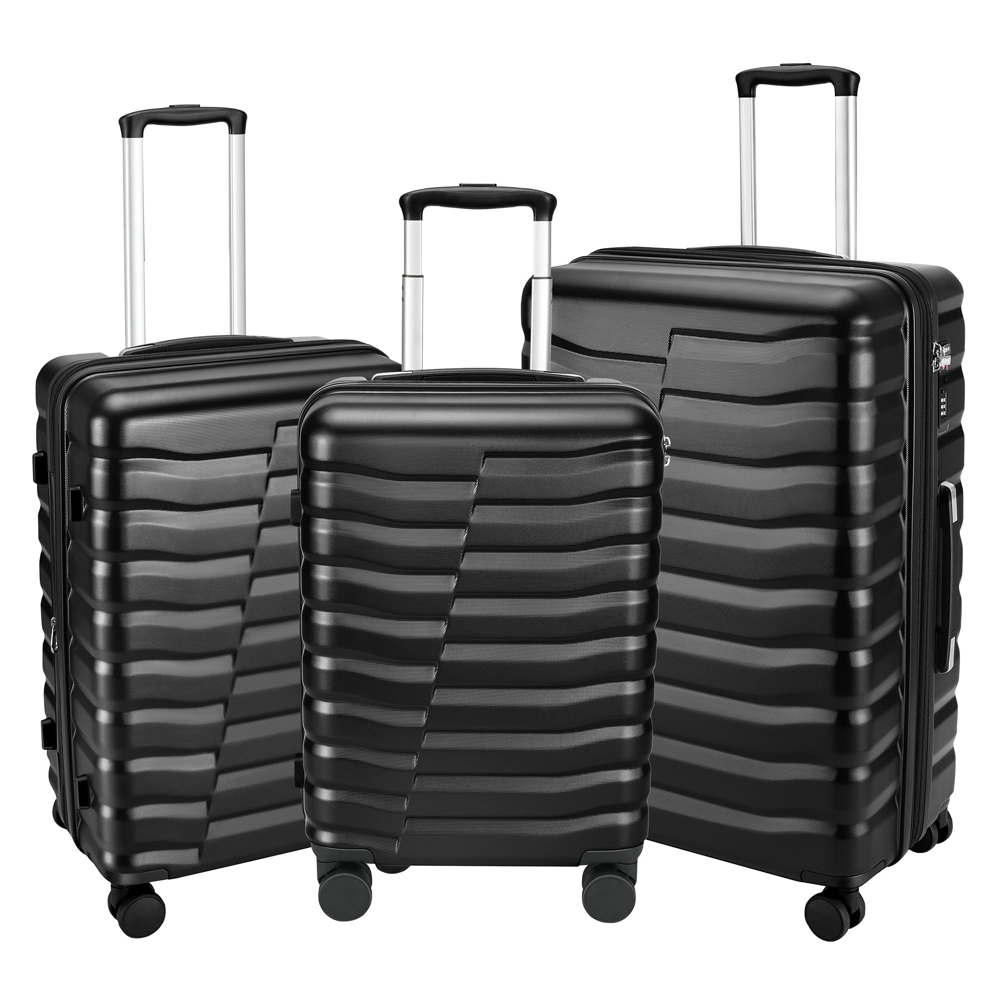 3-Piece Hardside Spinner Luggage Set