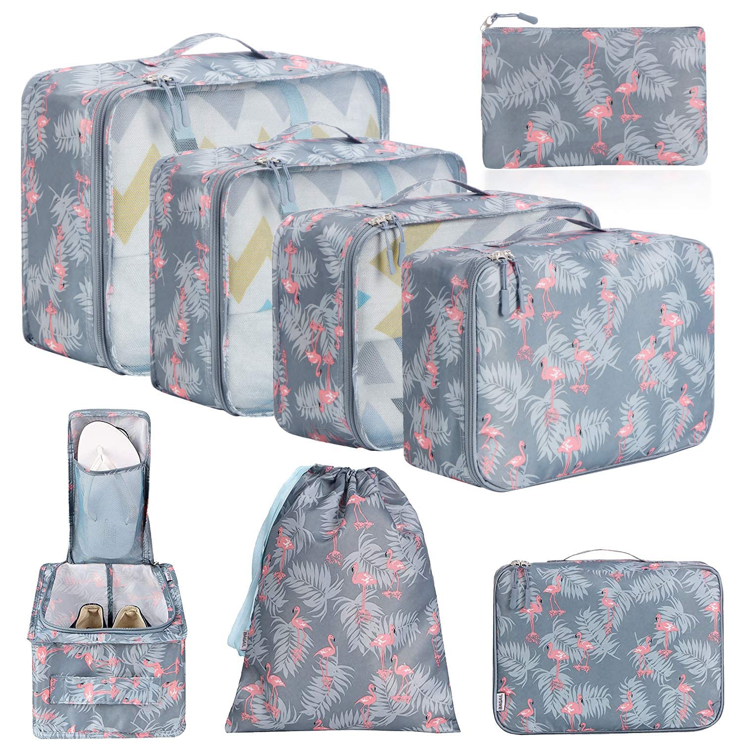8/6-Piece Travel Packing Cube Set