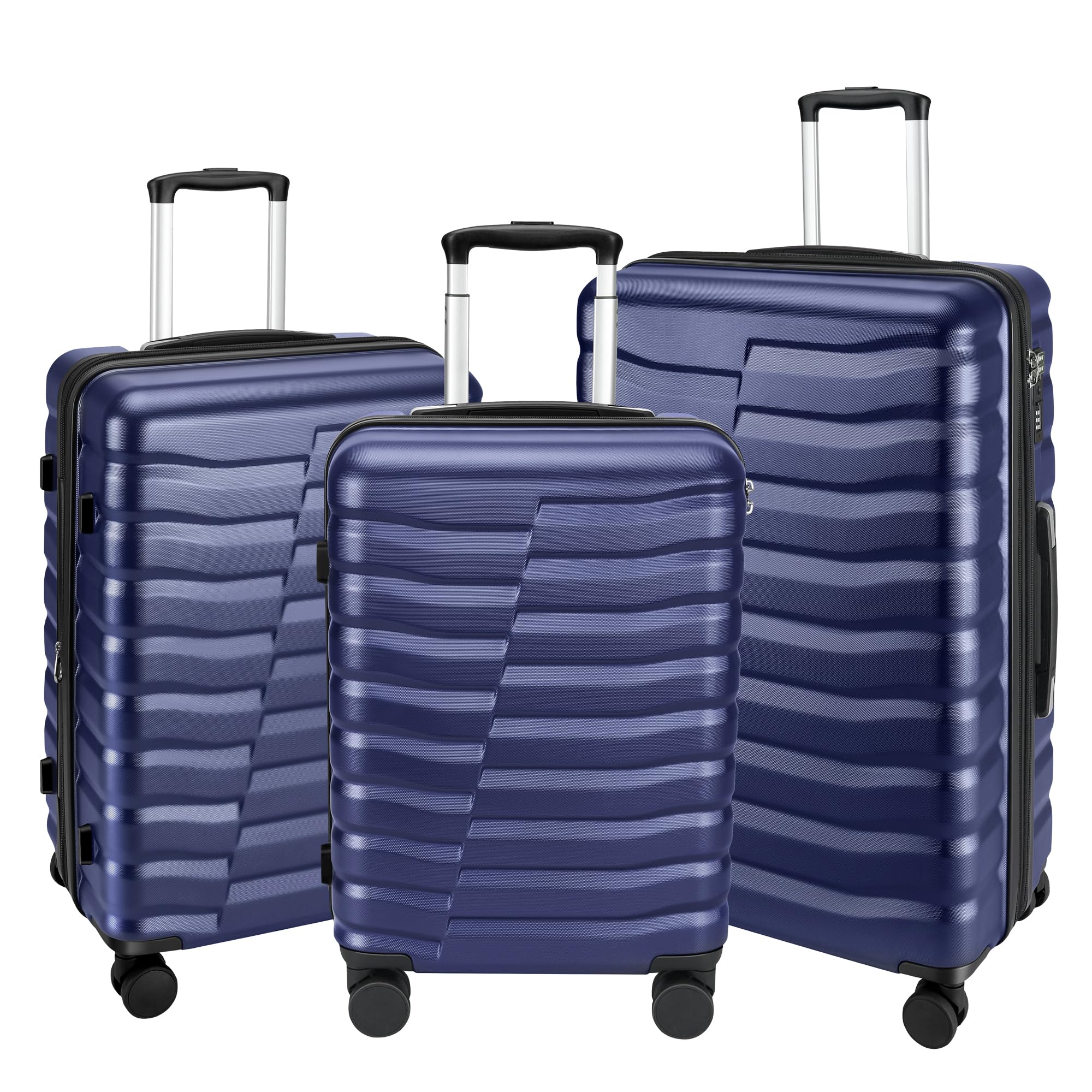 3-Piece Hardside Spinner Luggage Set